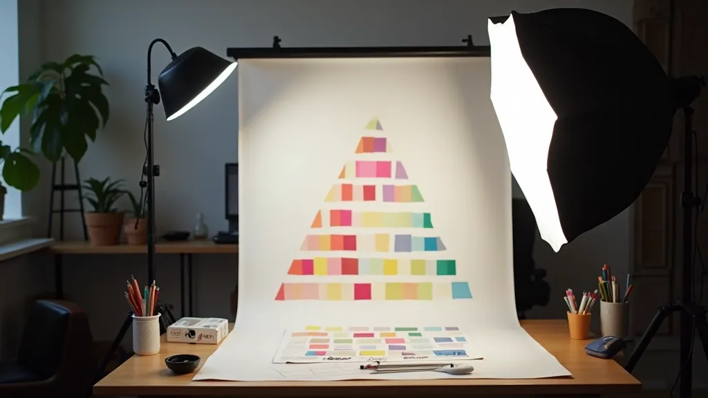 Ekspozīcijas trīsstūra diagramma ar ISO, atvērumu un vēluma attēlojumu